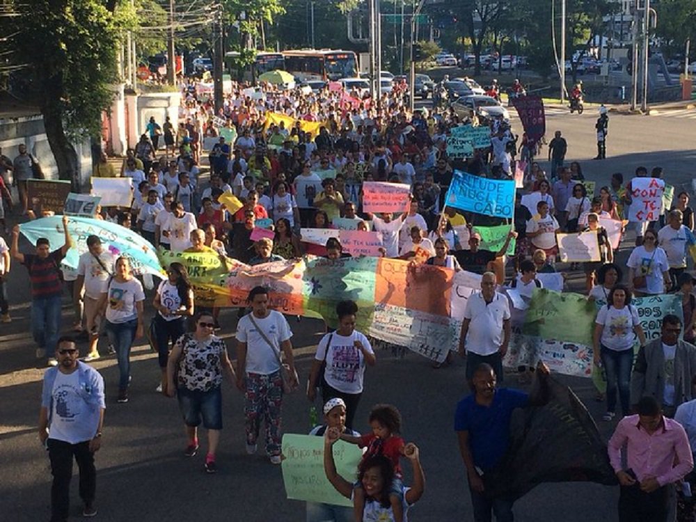 'Manicômio oprime e segrega' afirmam manifestantes em protesto no Recife 'Manicômio oprime e segrega' afirmam manifestantes em protesto no Recife