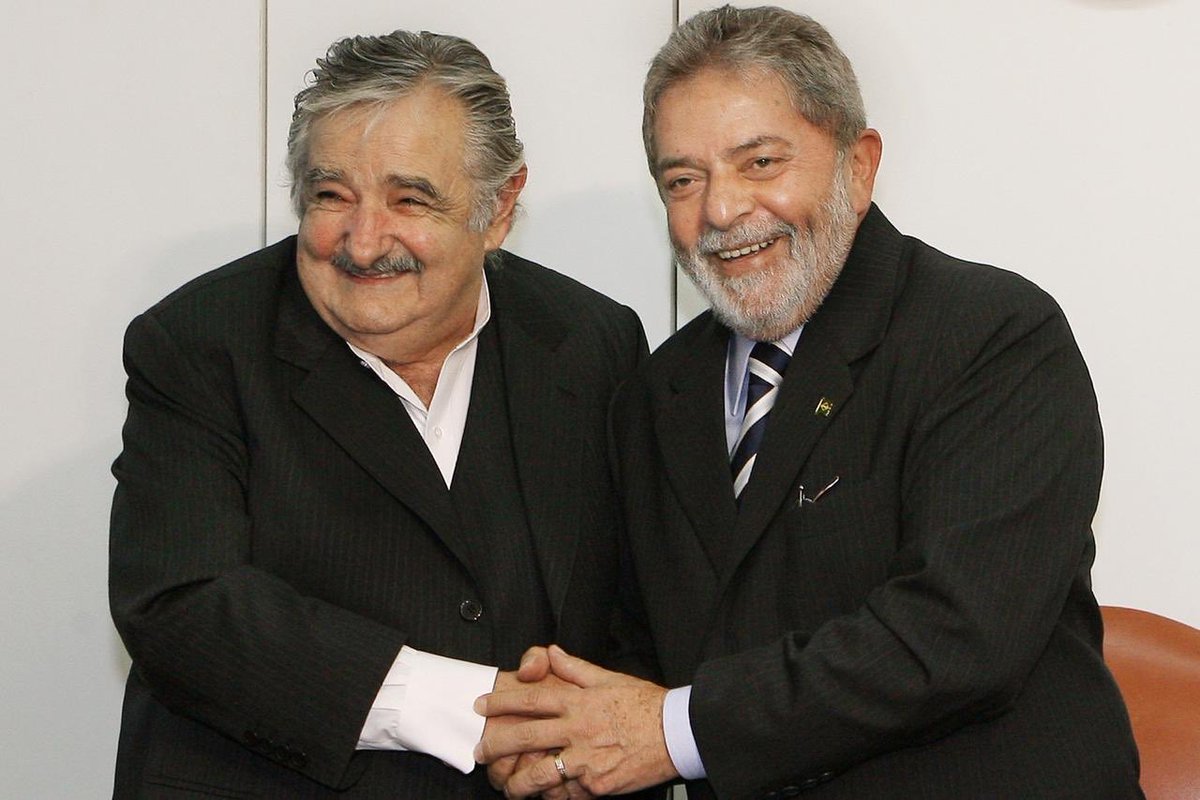 Lula e o "ditador" Pepe Mujica www.brasil247.com - Lula e o "ditador" Pepe Mujica