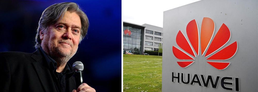 Bannon: banir a Huawei é '10 vezes mais importante' do que acordo com a China Bannon: banir a Huawei é '10 vezes mais importante' do que acordo com a China