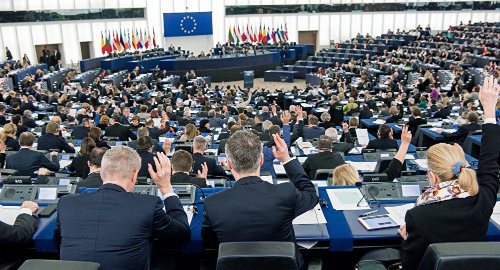 Chefe europeu critica 'nacionalistas estúpidos' antes de eleições parlamentares (Foto: © flickr.com/ European Union 2016 - European Parliament) Chefe europeu critica 'nacionalistas estúpidos' antes de eleições parlamentares
