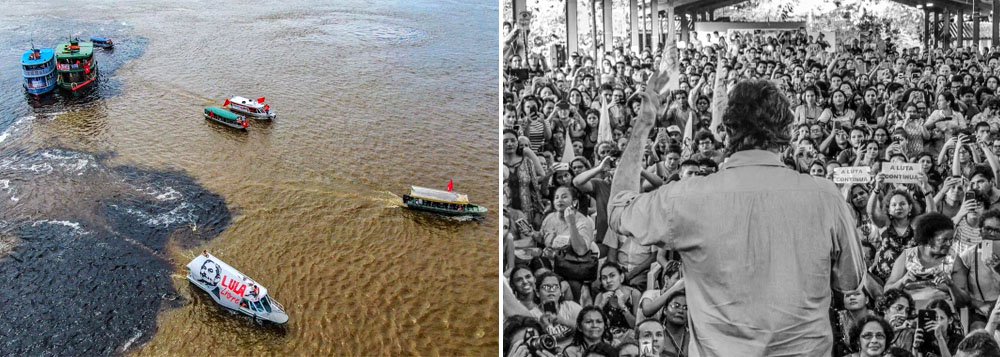 Haddad: Bolsonaro tem medo, porque estudantes não sairão das ruas (Foto: Ricardo Stuckert) Haddad: Bolsonaro tem medo, porque estudantes não sairão das ruas