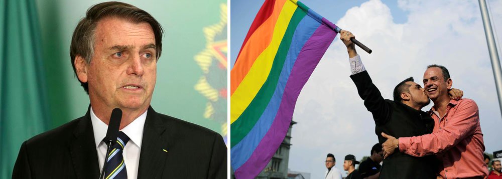No Brasil de um presidente homofóbico com orgulho, a homofobia será crime No Brasil de um presidente homofóbico com orgulho, a homofobia será crime