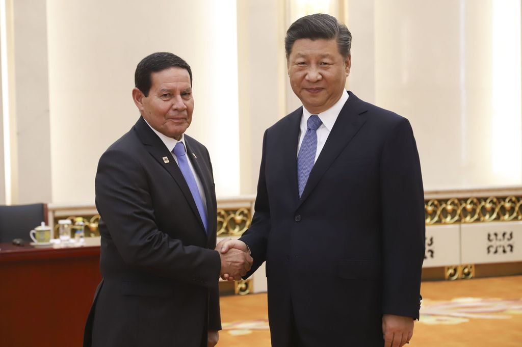 Mourão: Venezuela deverá dar retorno ao investimento chinês (Foto: Adnilton Farias/VPR) Mourão: Venezuela deverá dar retorno ao investimento chinês