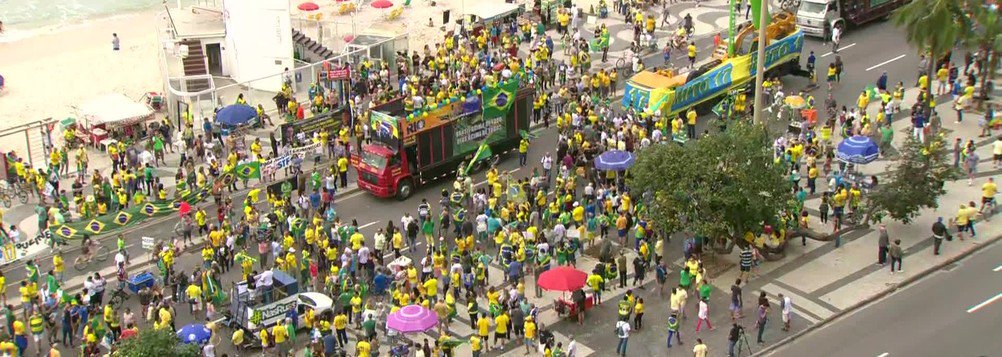Micareta fascista (Foto: Reprodução (TV Globo)) Micareta fascista