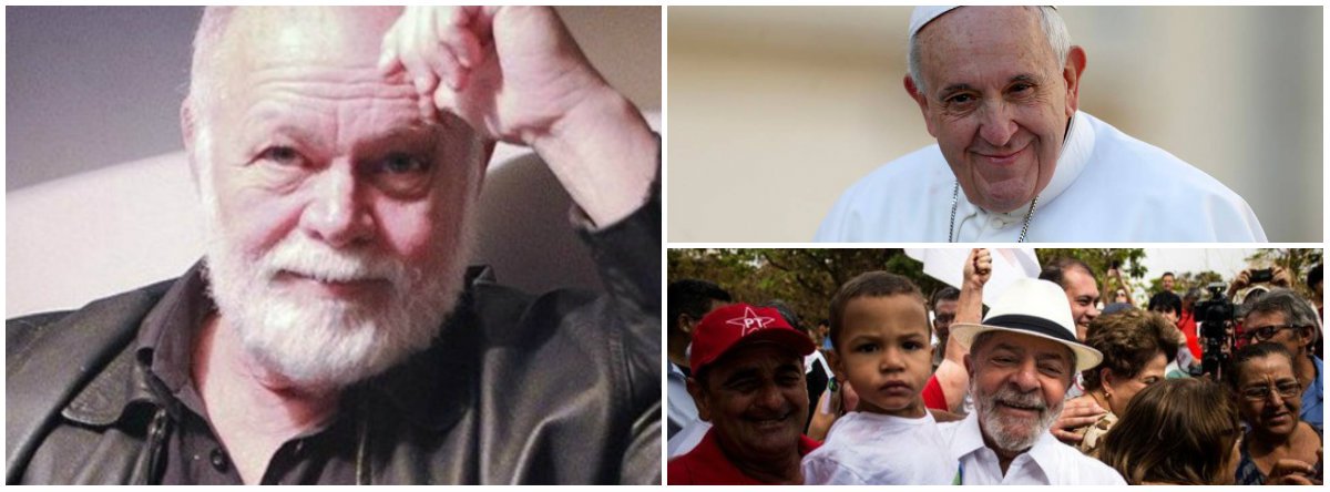 Palmério Doria: carta do Papa a Lula obriga CNBB a repudiar desmonte no País (Foto: Dir.: em cima (Reuters)) www.brasil247.com - Palmério Doria: carta do Papa a Lula obriga CNBB a repudiar desmonte no País
