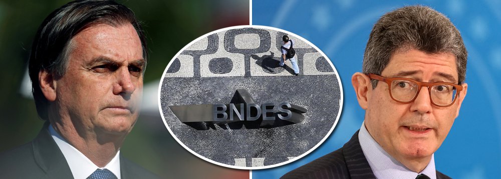 Bolsonaro se irritou com Levy por não haver caixa-preta no BNDES para incriminar PT (Foto: PR | Reuters) Bolsonaro se irritou com Levy por não haver caixa-preta no BNDES para incriminar PT