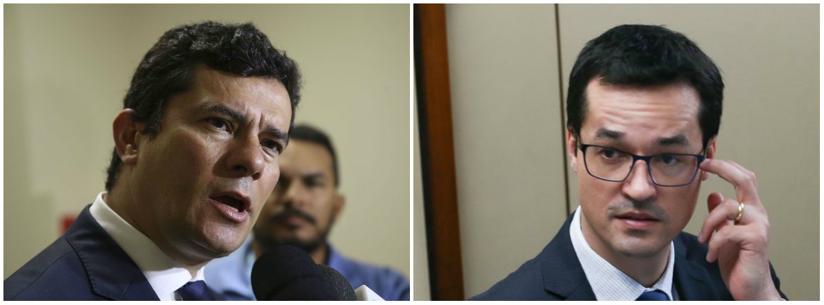 CNJ nega abrir investigação contra Moro por conversas com Deltan (Foto: Esq.: Antonio Cruz - ABR / Dir.: Fabio Pozzebom - ABR) CNJ nega abrir investigação contra Moro por conversas com Deltan