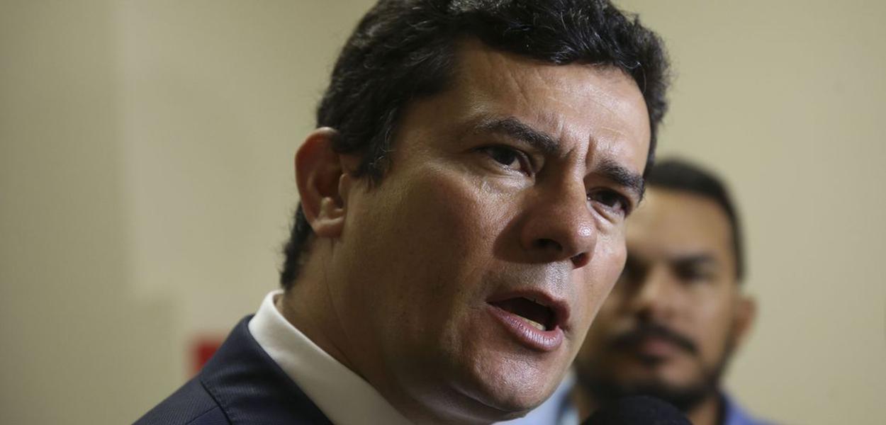 O ministro da Justiça, Sergio Moro (Foto: Antonio Cruz/ Agência Brasil) O ministro da Justiça, Sergio Moro