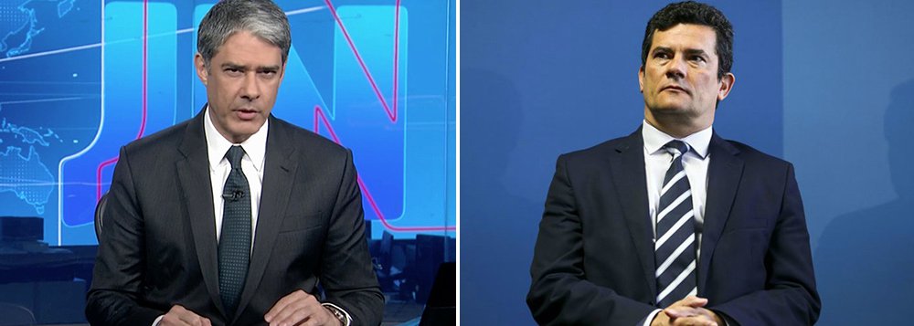 Em ato falho, Bonner demite Moro e o chama de ex-ministro Em ato falho, Bonner demite Moro e o chama de ex-ministro