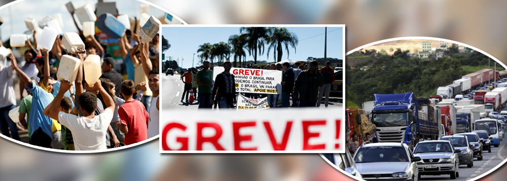Mobilização por greve geral cresce e ganha o país (Foto: Fotos: Reuters) Mobilização por greve geral cresce e ganha o país