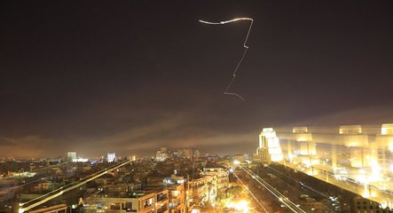 Síria repele ataque de mísseis de Israel Síria repele ataque de mísseis de Israel