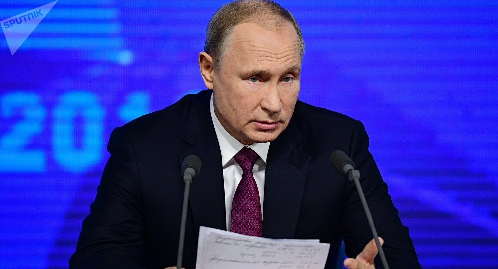 Presidente da Rússia, Vladimir Putin (Foto: Sputnik / Aleksei Kudenko) Presidente da Rússia, Vladimir Putin