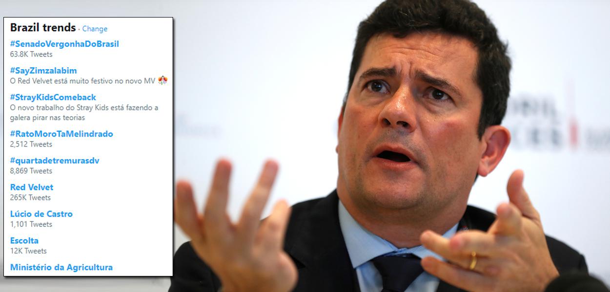 Internautas não perdoam e #RatoMoroTaMelindrado bomba nas redes (Foto: Reuters) Internautas não perdoam e #RatoMoroTaMelindrado bomba nas redes