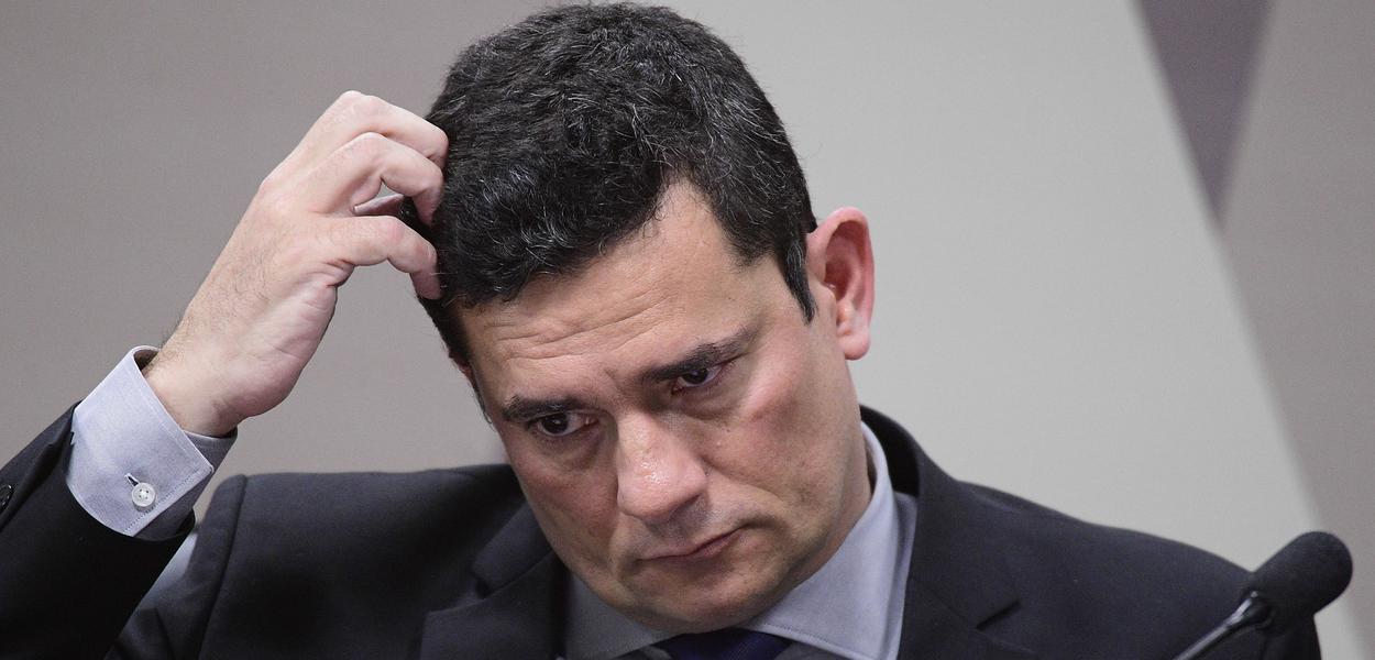 Sérgio Moro depõe à CCJ do Senado (Foto: Pedro França/Agência Senado) Sérgio Moro depõe à CCJ do Senado