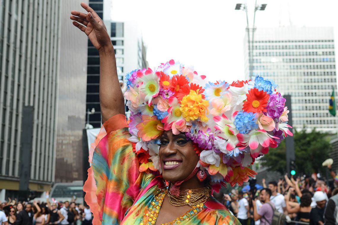 Parada LGBT São Paulo (Foto: Rovena Rosa/Agência Brasil) Parada LGBT São Paulo