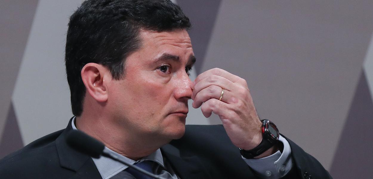 Brasília- DF. 19-06-2019- Ministro da Justiça Sergio Moro durante depoimento na CCJ dp senado. Foto Lula Marques (Foto: Lula Marques) Brasília- DF. 19-06-2019- Ministro da Justiça Sergio Moro durante depoimento na CCJ dp senado. Foto Lula Marques