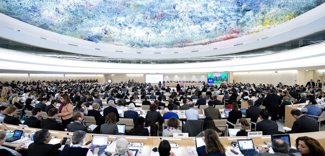 A general view during the 23th Session of the Human Rights Council. 27 May 2013. Photo by Jean-Marc Ferr (Foto: UN Photo / Jean-Marc Ferr ) A general view during the 23th Session of the Human Rights Council. 27 May 2013. Photo by Jean-Marc Ferr