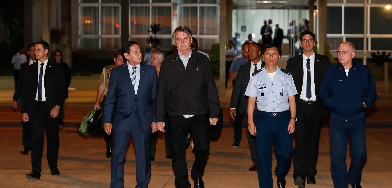 Partida de Brasília/DF de Jair Bolsonaro para Sevilha/Espanha (Foto: Foto: Alan Santos/PR) Partida de Brasília/DF de Jair Bolsonaro para Sevilha/Espanha