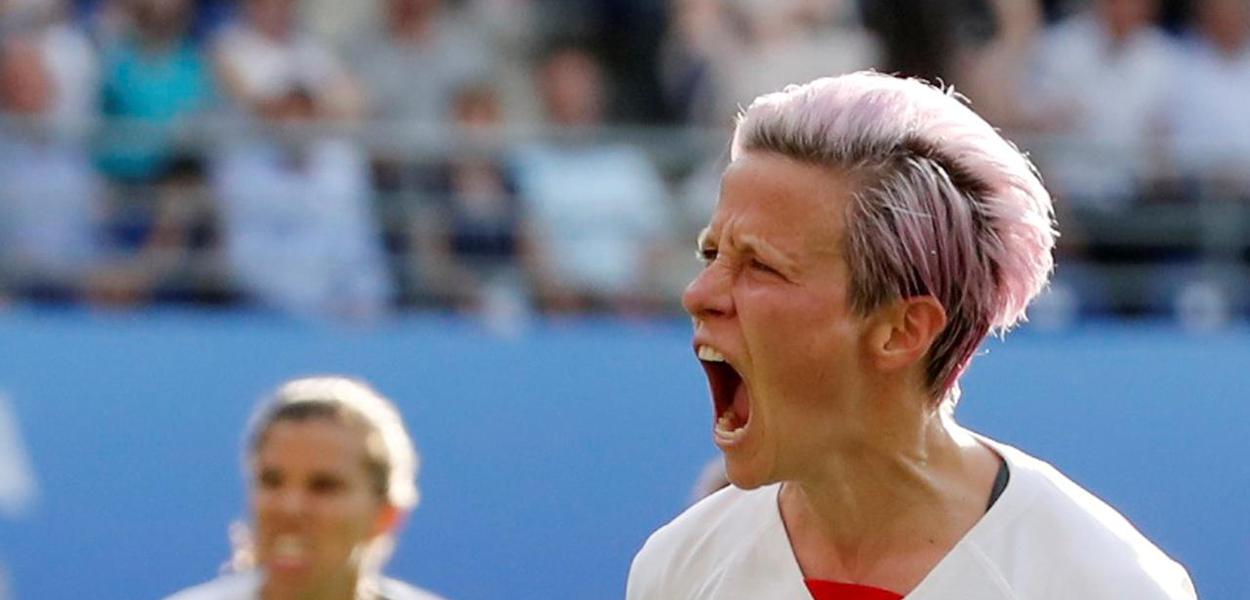 Jogadora da seleção norte-americana de futebol Megan Rapinoe (Foto: REUTERS/Bernadett Szabo/File Photo) Jogadora da seleção norte-americana de futebol Megan Rapinoe