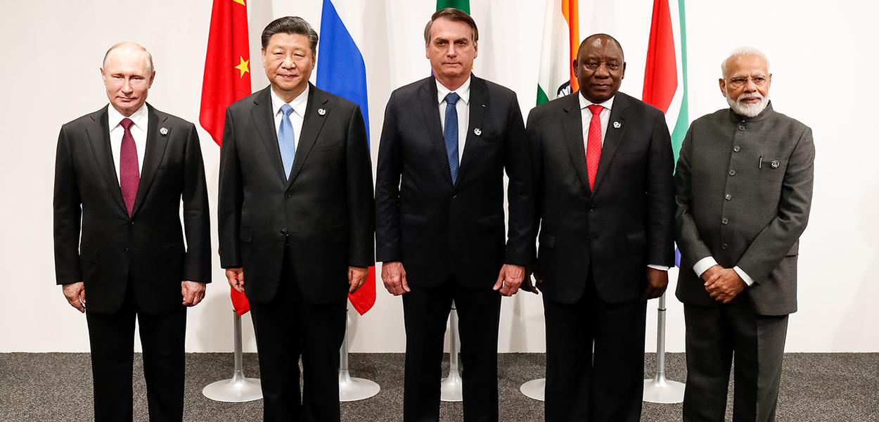 Líderes dos BRICS (Foto: BRICS) Líderes dos BRICS