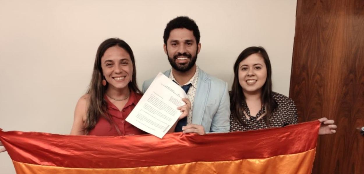 Fernanda Melchionna, David Miranda e Samia Bonfim (Foto: Divulgação) Fernanda Melchionna, David Miranda e Samia Bonfim