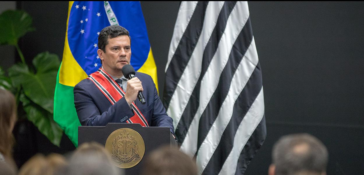 O governador do Estado de São Paulo, João Doria, participa de entrega de Medalha da Ordem do Ipiranga ao Ministro Sérgio Moro. Local: São Paulo/SP. Data: 28/06/2019. Foto: Governo do Estado de São Paulo (Foto: Luis Blanco) O governador do Estado de São Paulo, João Doria, participa de entrega de Medalha da Ordem do Ipiranga ao Ministro Sérgio Moro. Local: São Paulo/SP. Data: 28/06/2019. Foto: Governo do Estado de São Paulo