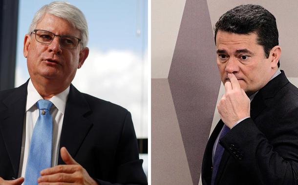 Rodrigo Janot e Sérgio Moro (Foto: Reuters | Agência Senado) Rodrigo Janot e Sérgio Moro