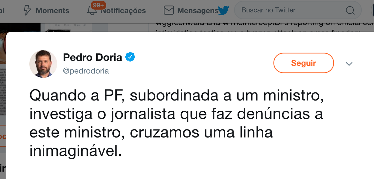 (Foto: tweet de Pedro Doria)