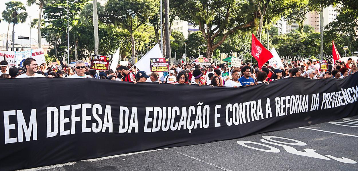 (Foto: Gustavo Henrique Machado / Estudantes NINJA) www.brasil247.com -