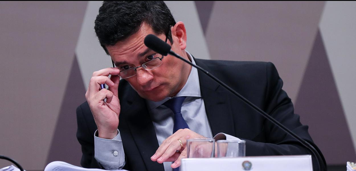 BrasÃlia- DF. 19-06-2019- Ministro da Justiça Sergio Moro durante depoimento na CCJ dp senado. Foto Lula Marques BrasÃlia- DF. 19-06-2019- Ministro da Justiça Sergio Moro durante depoimento na CCJ dp senado. Foto Lula Marques