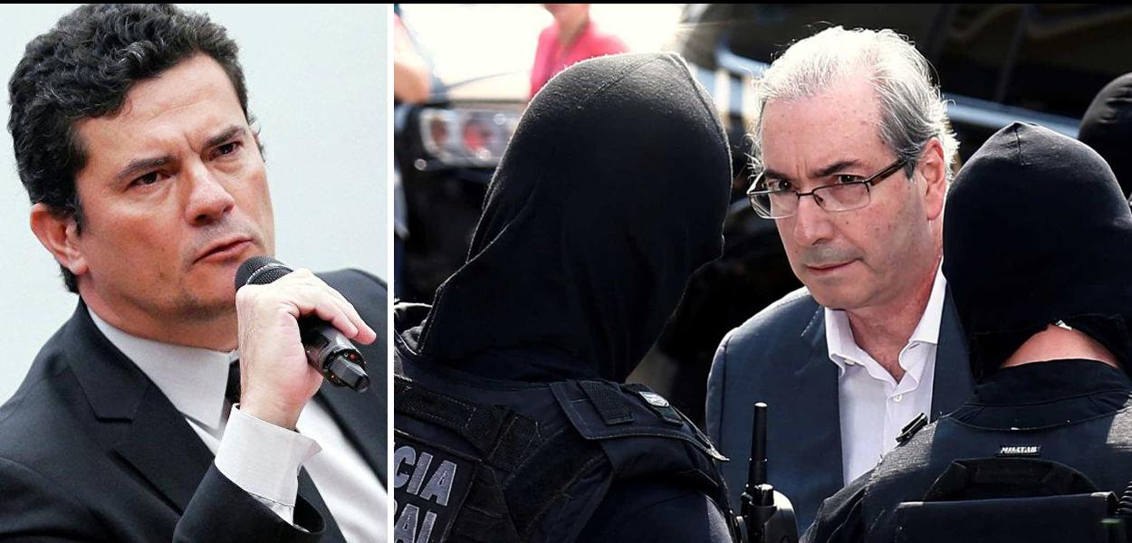 Sergio Moro Eduardo Cunha (Foto: Agência Câmara/Reuters) Sergio Moro Eduardo Cunha