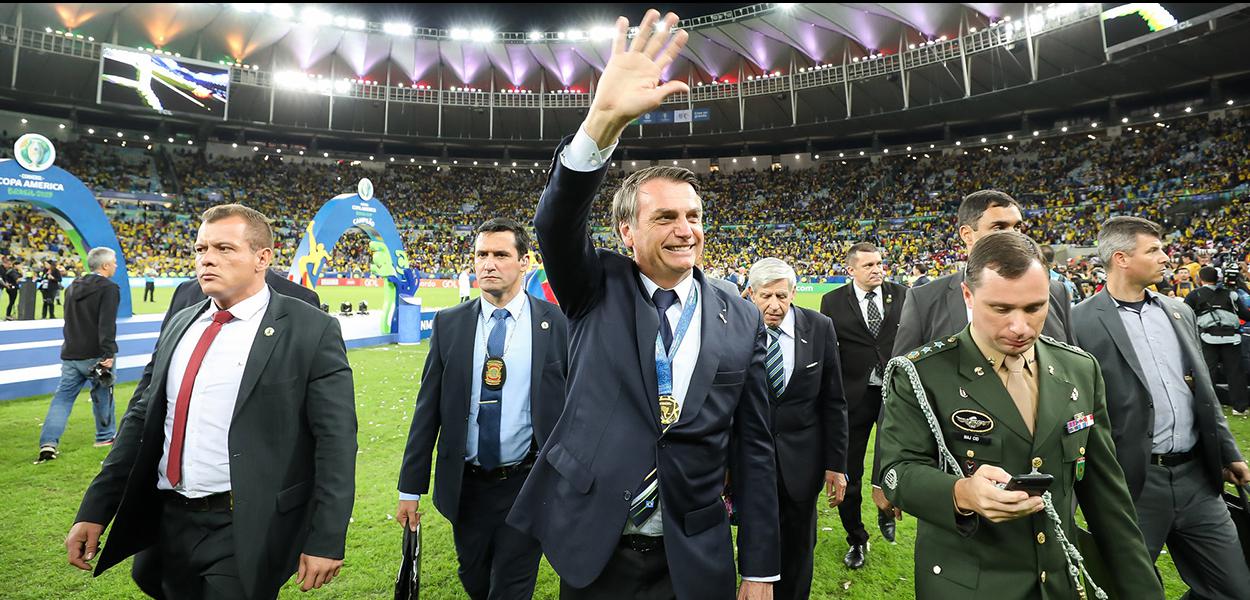 Bolsonaro no Maracanã (Foto: Clauber Cleber Caetano/PR) (Foto: Clauber Cleber Caetano/PR) Bolsonaro no Maracanã (Foto: Clauber Cleber Caetano/PR)