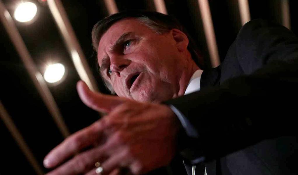 Para imprensa estrangeira, Bolsonaro é materialização da raiva coletiva (Foto: REUTERS/Leonardo Benassatto) Para imprensa estrangeira, Bolsonaro é materialização da raiva coletiva