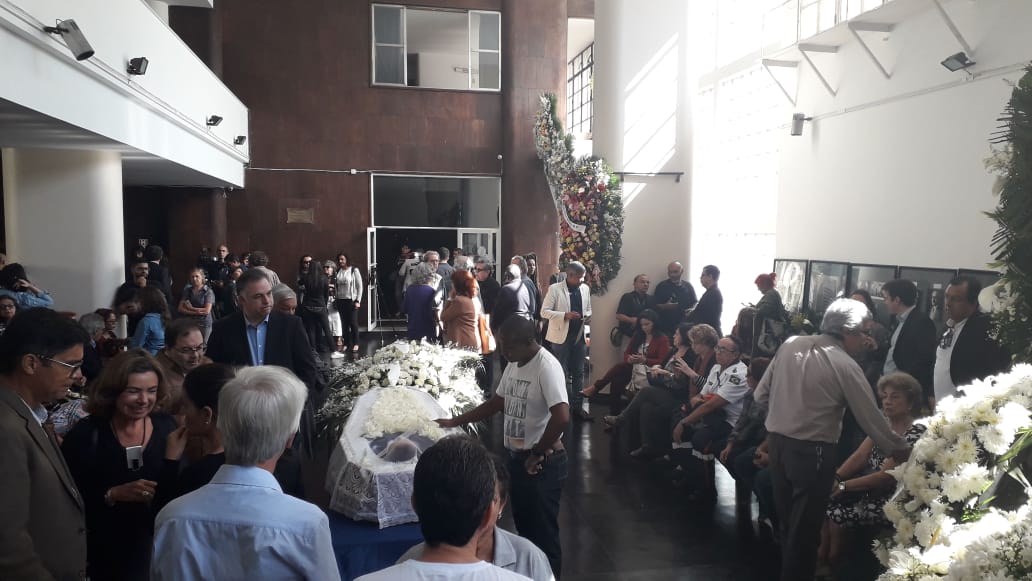 Velório Paulo Henrique Amorim (Foto: Divulgação/Twitter) Velório Paulo Henrique Amorim