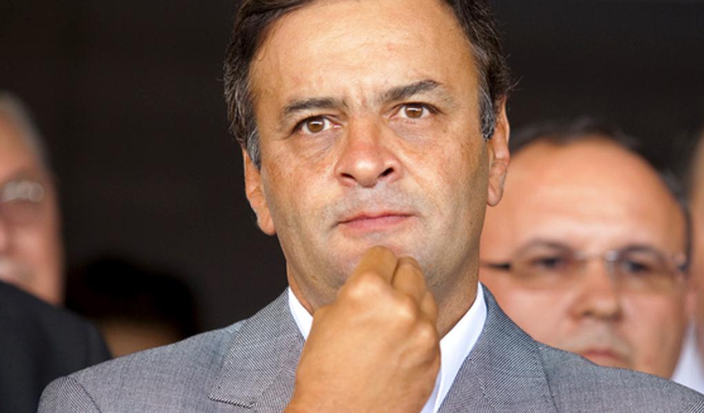 Outra missão para Aécio: conter debandada de aliados em MG (Foto: Leo Drumond/NITRO) Outra missão para Aécio: conter debandada de aliados em MG