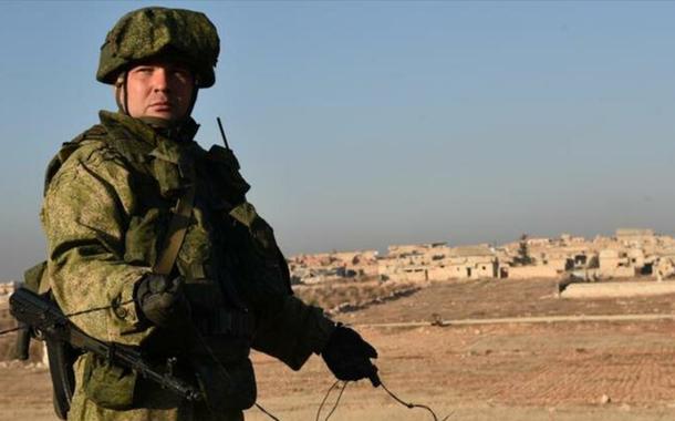 Soldado russo na Siria Soldado russo na Siria