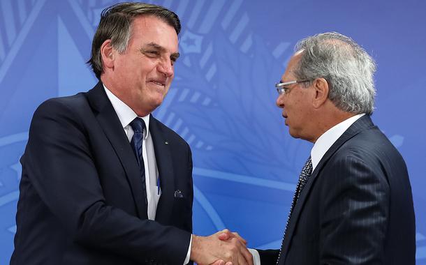 Jair Bolsonaro e Paulo Guedes (Foto: Marcos Corrêa/PR) Jair Bolsonaro e Paulo Guedes