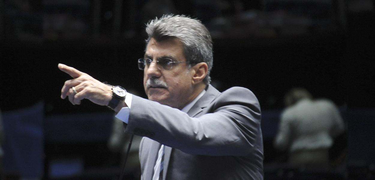 O senador Romero Jucá faz pronunciamento durante sessão deliberativa ordináriado Senado (Geraldo Magela/Agência Senado) (Foto: Geraldo Magela/Agência Senado) O senador Romero Jucá faz pronunciamento durante sessão deliberativa ordináriado Senado (Geraldo Magela/Agência Senado)