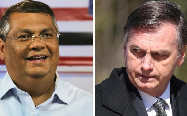 Flavio Dino e Jair Bolsonaro Flavio Dino e Jair Bolsonaro