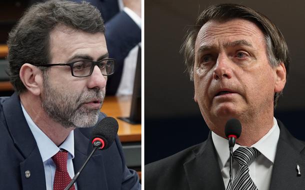Marcelo Freixo e Jair Bolsonaro (Foto: Câmara | PR) Marcelo Freixo e Jair Bolsonaro