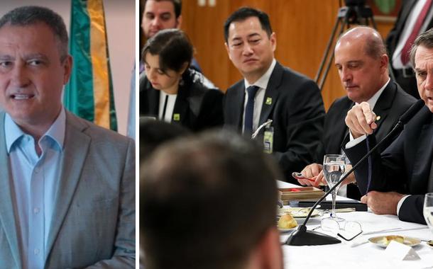 Governador da Bahia, Rui Costa, e Jair Bolsonaro com Onyx Lorenzoni. Governador da Bahia, Rui Costa, e Jair Bolsonaro com Onyx Lorenzoni.