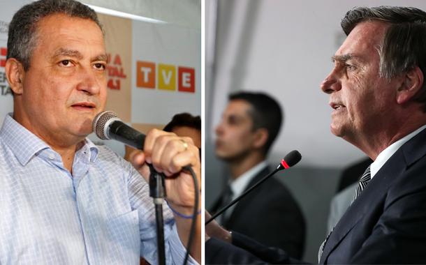 Governador da Bahia Rui Costa e Presidente Jair Bolsonaro (Foto: Mateus Pereira/GOVBA | PR) Governador da Bahia Rui Costa e Presidente Jair Bolsonaro