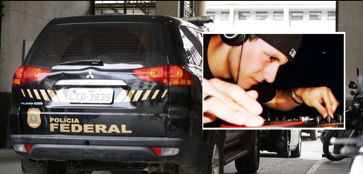 Polícia Federal e suspeito de hackear celulares de Moro e outras autoridades (Foto: REprodução) www.brasil247.com - Polícia Federal e suspeito de hackear celulares de Moro e outras autoridades