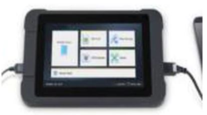 Imagem do equipamento UFED usado pela PF para recuperar mensagens do Telegram