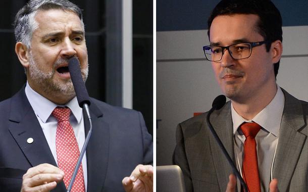 Paulo Pimenta e Deltan Dallagnol (Foto: Câmara dos Deputados | ABr) Paulo Pimenta e Deltan Dallagnol