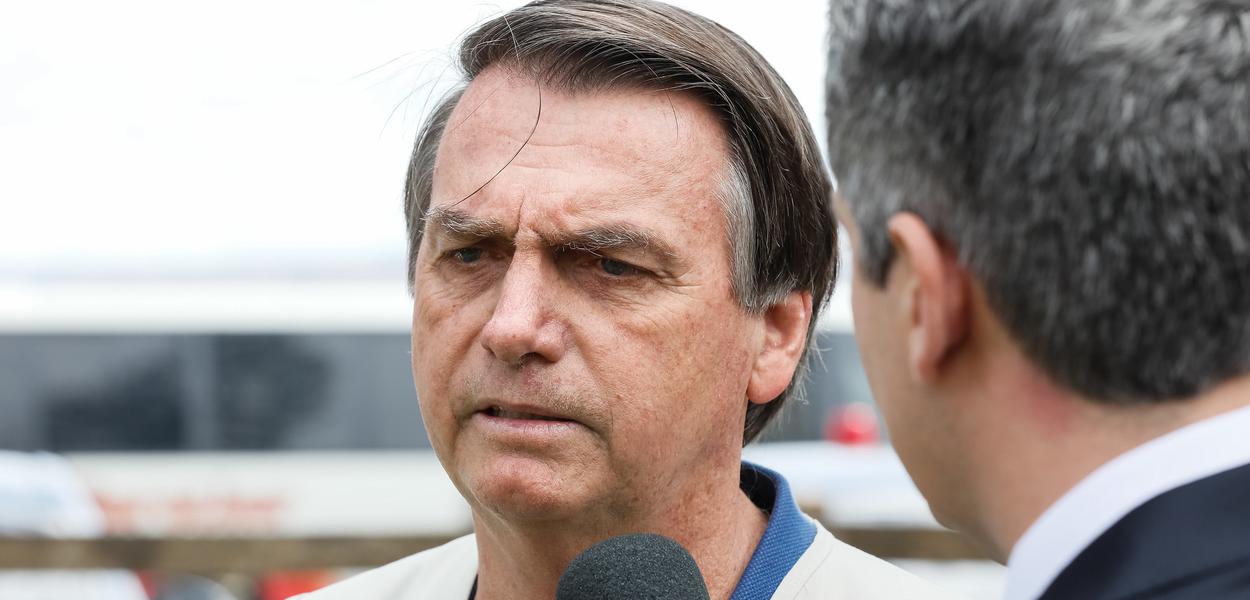 Brasília - Jair Bolsonaro durante entrevista para a TV Bandeirantes. (Foto: Isac Nobrega) Brasília - Jair Bolsonaro durante entrevista para a TV Bandeirantes.