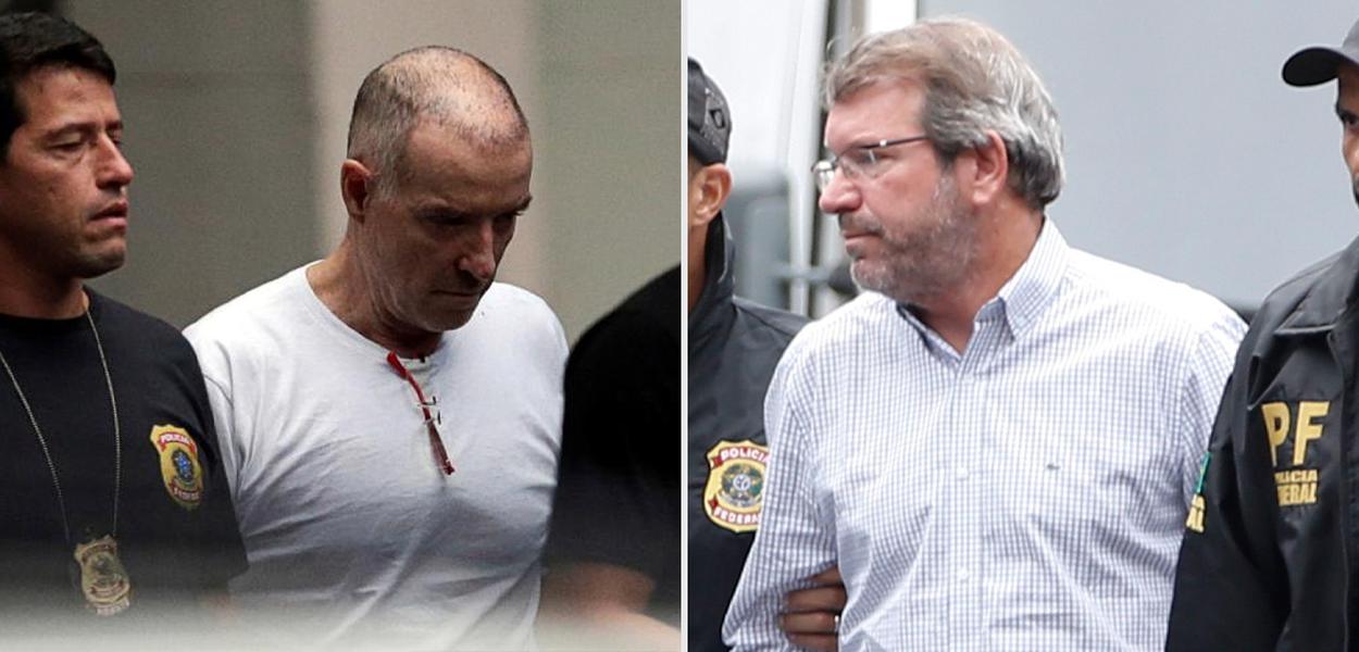 Eike Batista e Eduardo Plass (Foto: Reuters | ABr) Eike Batista e Eduardo Plass