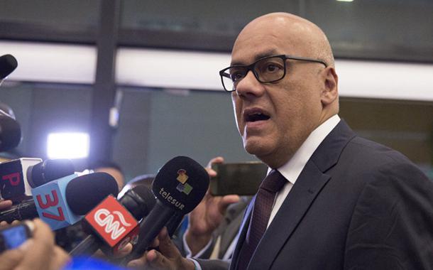 Jorge Rodríguez, presidente do parlamento venezuelano (Foto: Sputnik) Jorge Rodríguez, presidente do parlamento venezuelano