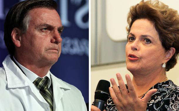 Jair Bolsonaro e Dilma Rousseff (Foto: PR | Fernando Donasci) Jair Bolsonaro e Dilma Rousseff