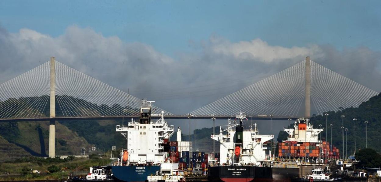Canal do Panamá (Foto: Sputnik) Canal do Panamá